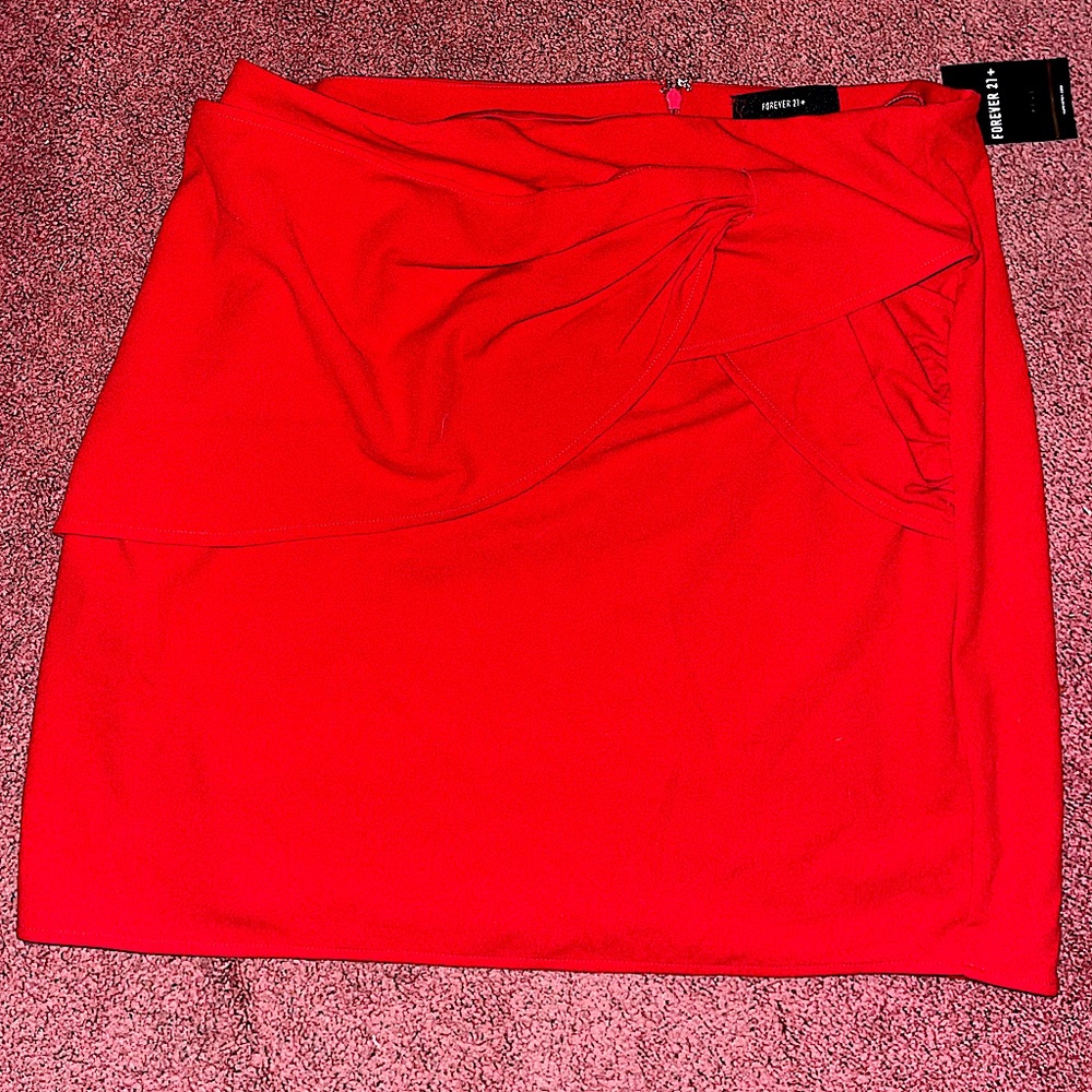 Red Skirt - Forever 21 +